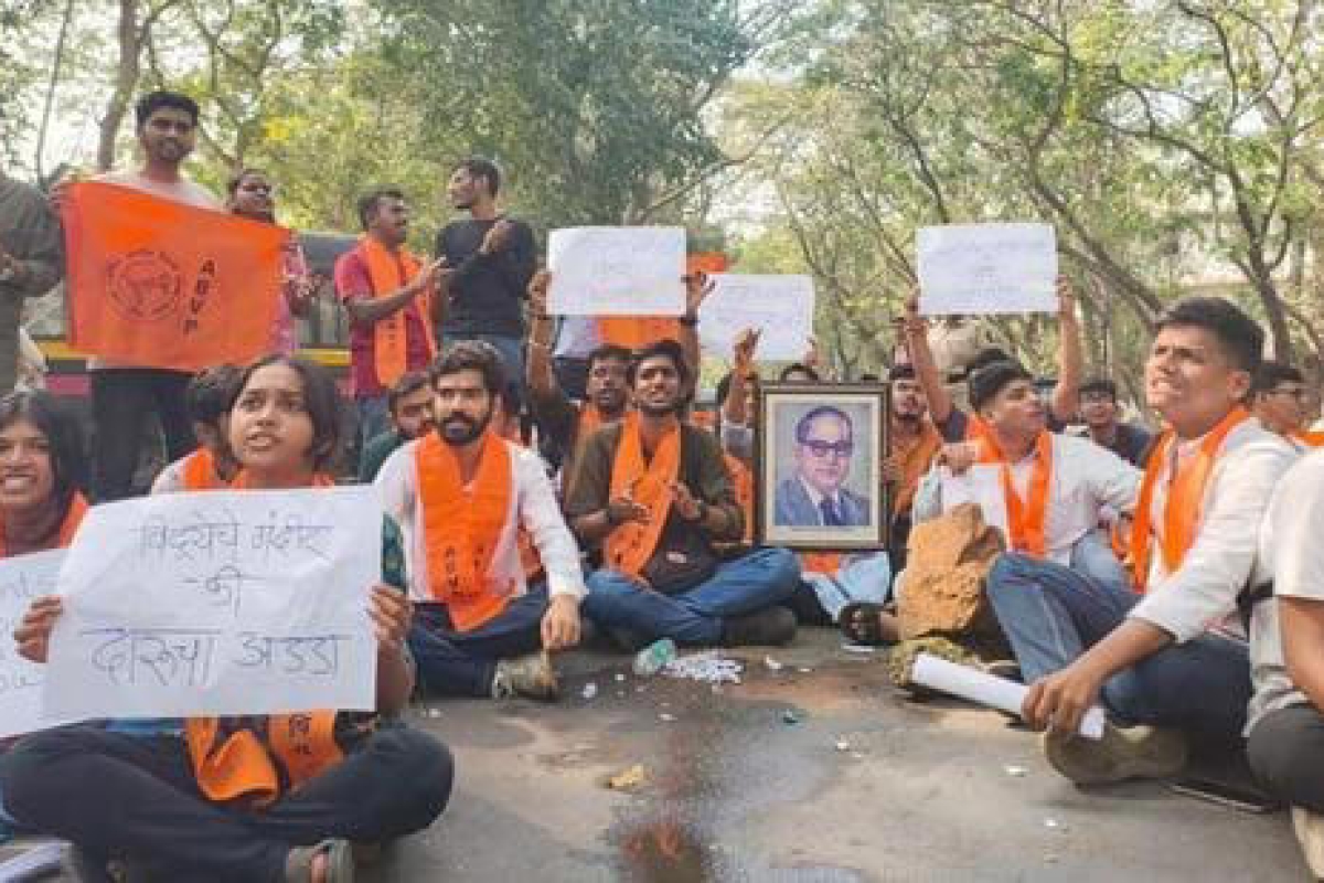 MU issues notice to ABVP regarding campus protest.